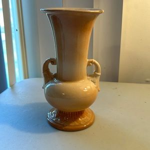 Royal Copley 1940s Ceramic Brown Glazed Double Handled Urn/Vase